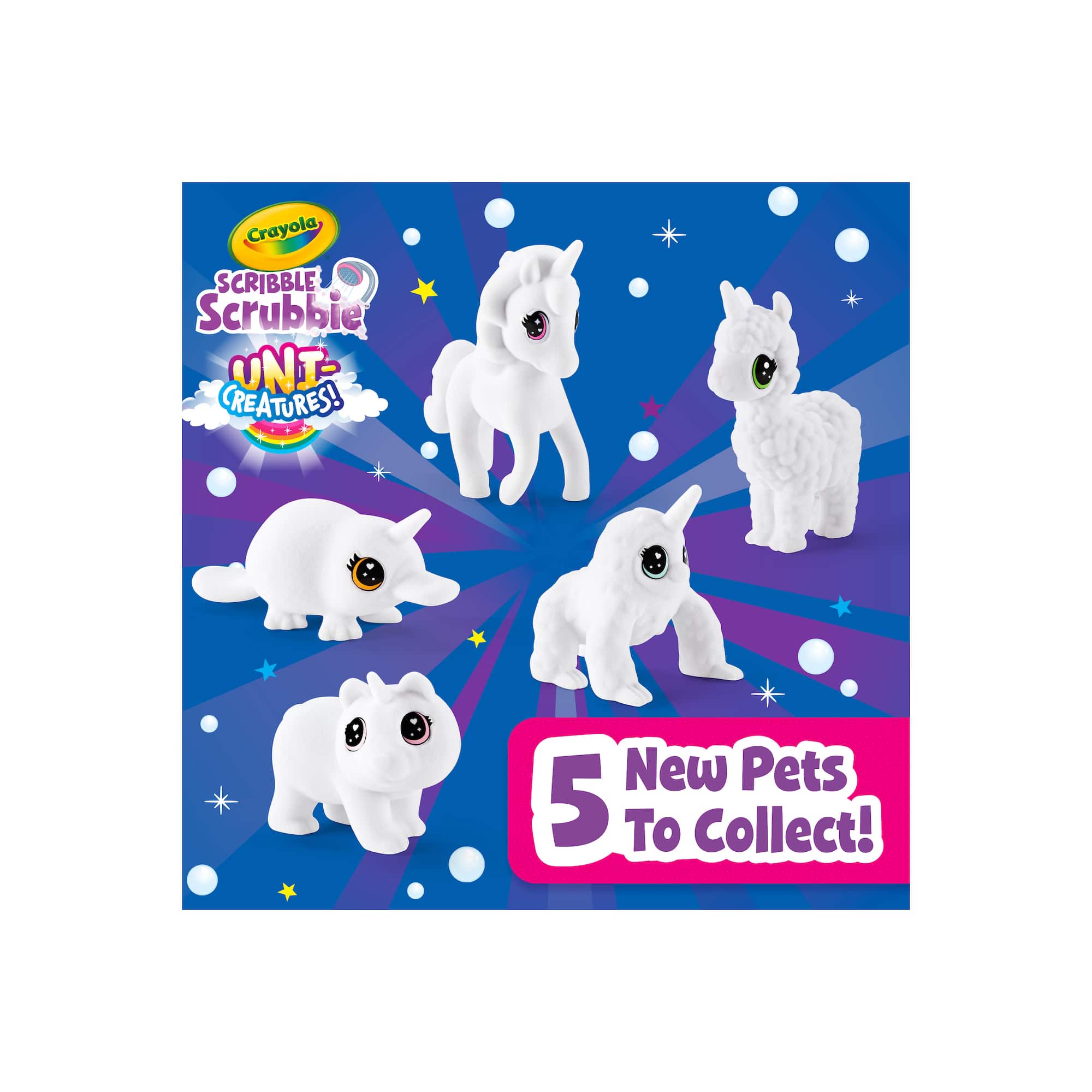 Assorted Crayola® Scribble Scrubbie® Uni-Creature, 1pc.